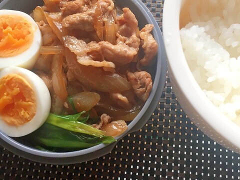 甘辛で旨味ジュワッと♪豚丼弁当